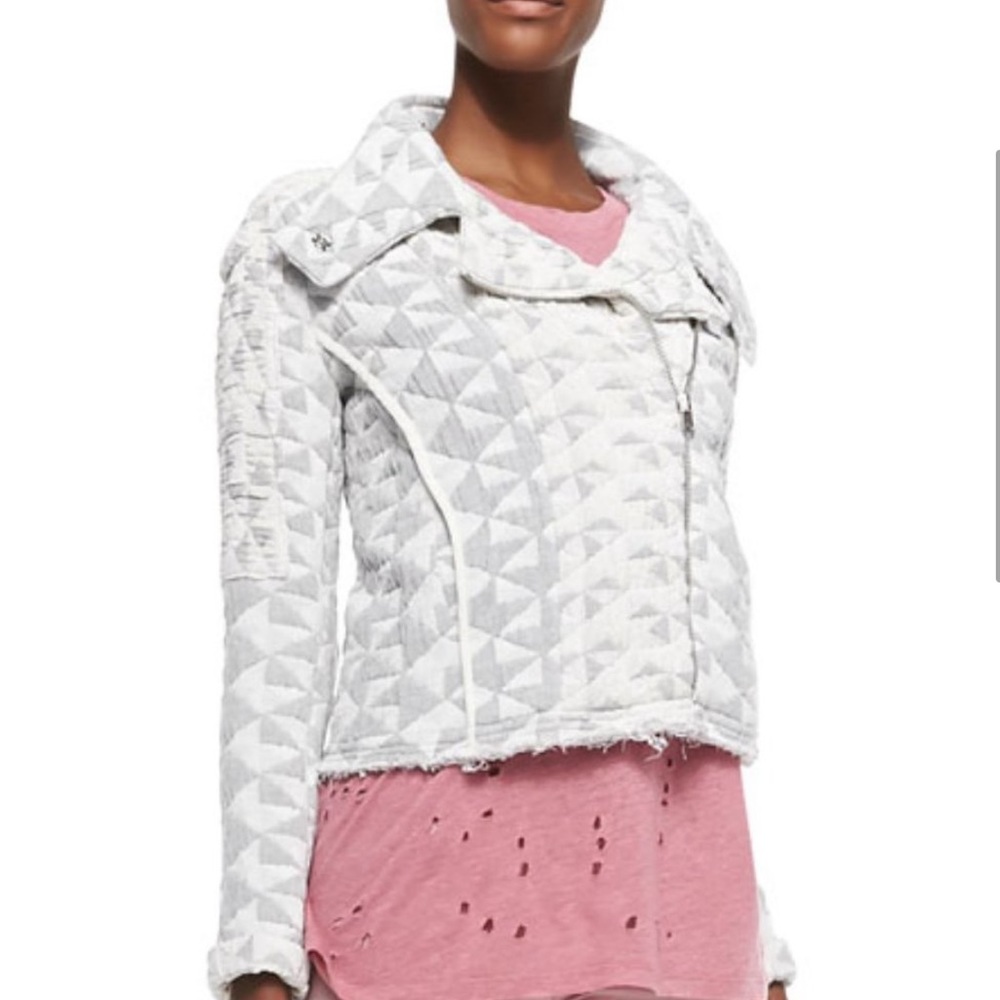 Iro Otavia Quilted Patterned Jacket - image 5